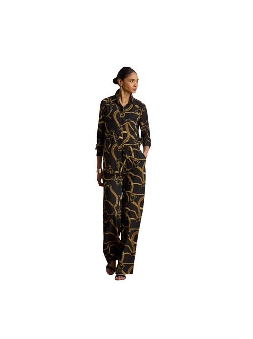 Lauren Ralph Lauren Camicia LAUREN RALPH LAUREN | 200P14013001.BLK/TAN